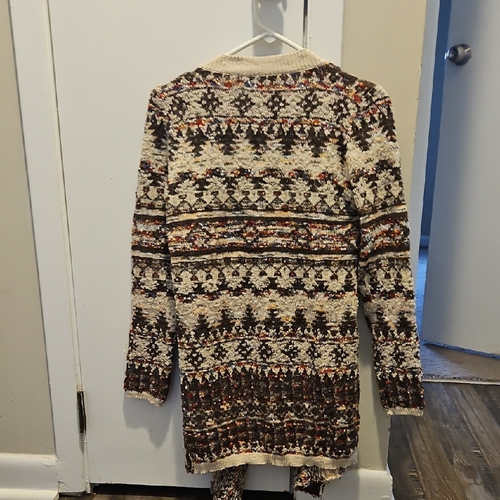 American Rag Multi- Colored Patterned Cardigan - Picture 3 of 3